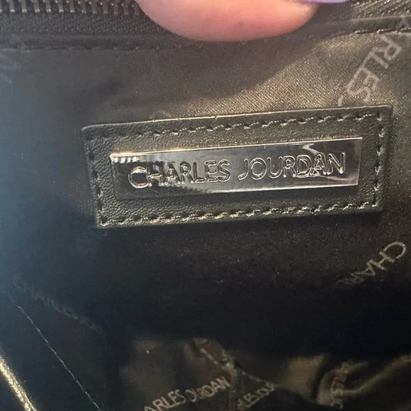 Charles Jourdan Leopard Print Haircalf Satchel Bag – Genuine Leather - Picture 12 of 16